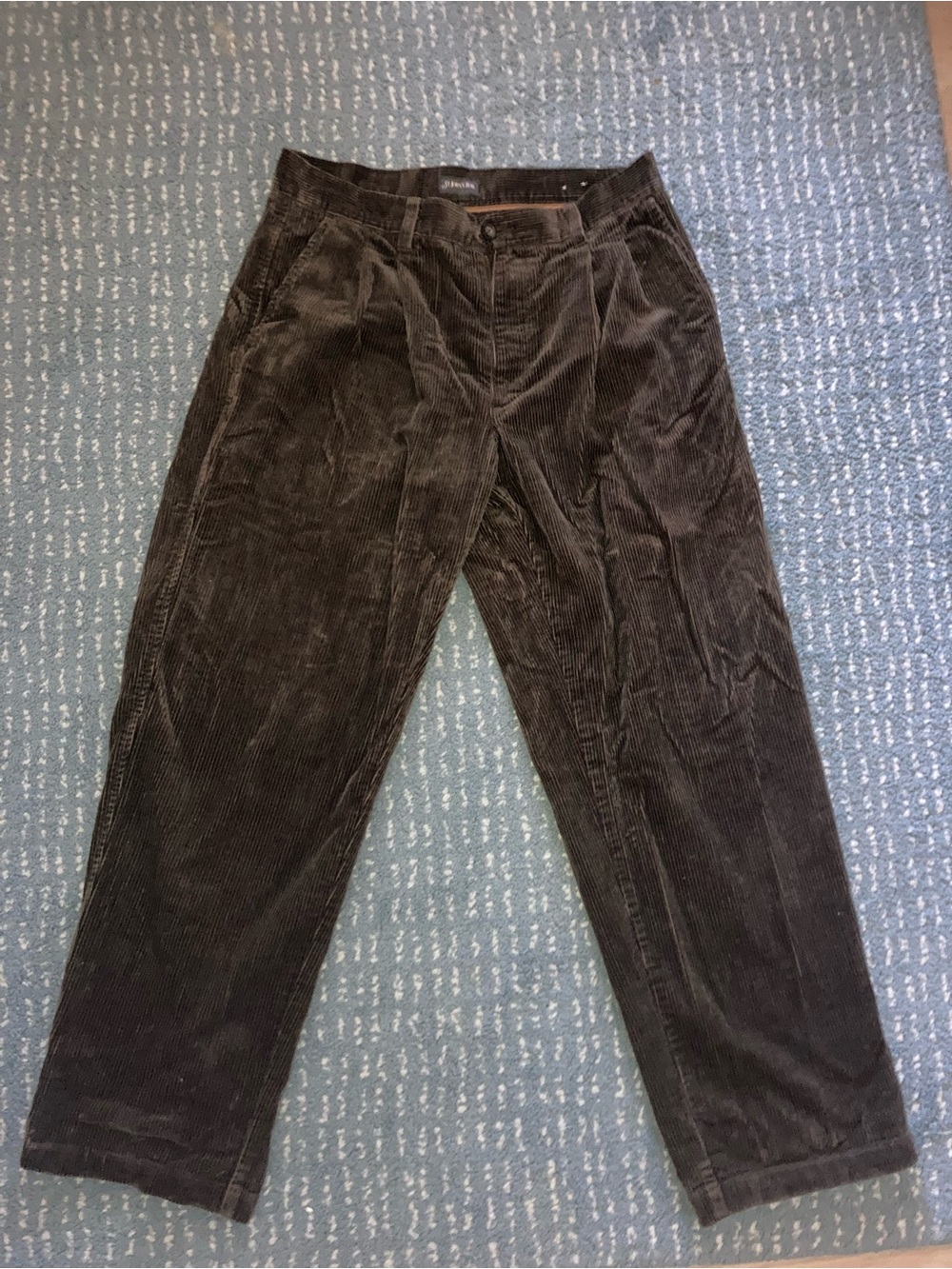 St. John's Bay Men's Corduroy Pants in Brown